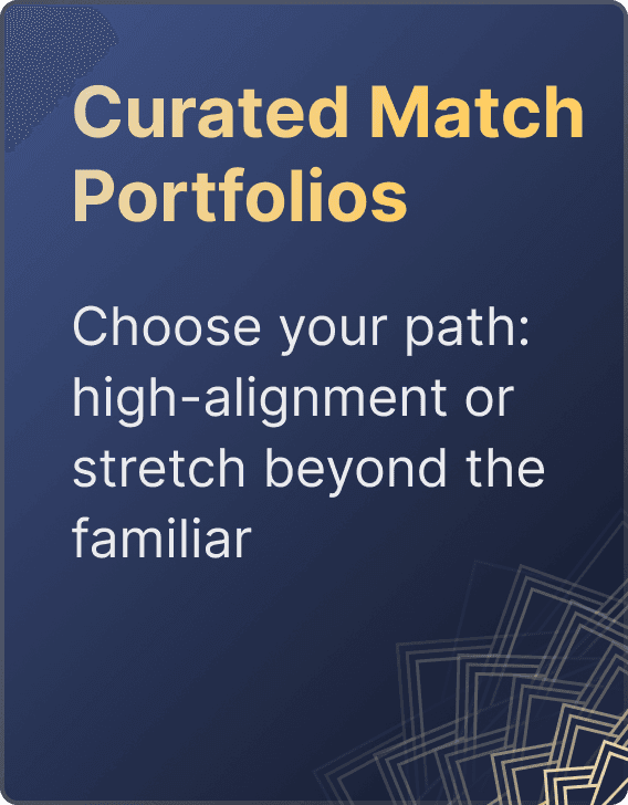 Curated Match Portfolios
